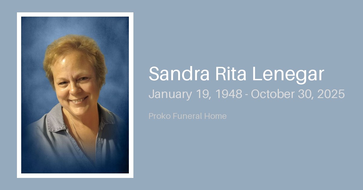 Sandra Rita Lenegar - Proko Funeral Home